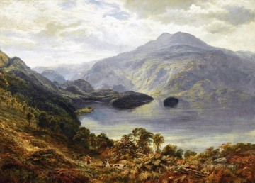 Samuel Rama Painting - El paisaje de Highland Shoot Samuel Bough